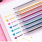 ⚡50K+ SOLD!🎁Glitter Gel Pen Set-Unique Stunning Colors