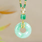 🔥2026 HOT SALE🔥 Hetian Jade Peace and Blessing Necklace