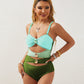 🔥Summer Vacation  Hot Sale 50% OFF 💖2026 New Women's Cut Out Ruched Cami One-Piece Swimsuit🩱✨