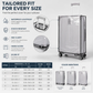 Waterproof and Scratch-Resistant Luggage  Cover