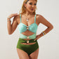 🔥Summer Vacation  Hot Sale 50% OFF 💖2026 New Women's Cut Out Ruched Cami One-Piece Swimsuit🩱✨