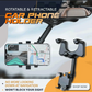 Rotatable and Retractable Car Phone Holder