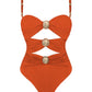 🔥Summer Vacation  Hot Sale 50% OFF 💖2026 New Women's Cut Out Ruched Cami One-Piece Swimsuit🩱✨