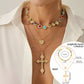 🌸LAST DAY SPECIAL PRICE!!🌸Layered Gold Cross Necklaces for Women