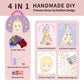 🔥Last Day Promotion 50% OFF💅Fantasy 3-in-1 Princess Dress Up & Make Up Game Set💝