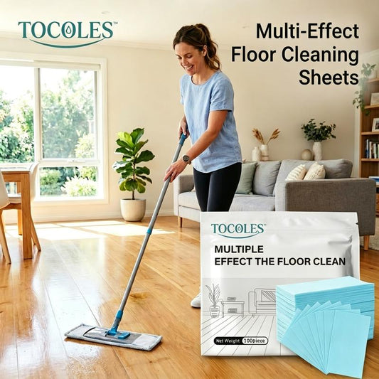 30-Pieces Multi-Effect Floor Cleaning Sheets