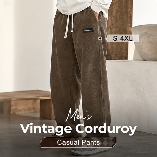 🎩 Elevated Simplicity - Men‘s Tapered Lounge Pants with Secure Pockets - Thoughtful Details & Drawstring Waist