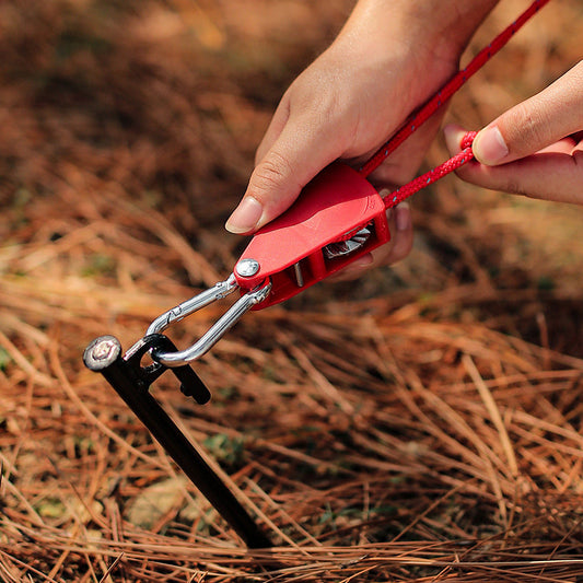 🔥Portable Adjustable Fix Camping Rope🌳