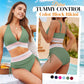 🔥Special Price £14.99!!💥50K+ SOLD!-👙High Waisted Tummy Control Color Block Bikini Sets