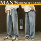 💎 50% OFF! 💎 Men's Loose Straight Jeans – Breathable, Relaxed Fit & Effortless Summer Style 👖