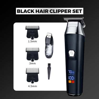 💎 56% OFF! 💎 Household Digital Display Electric Hair Clipper Set – Professional Precision, Rechargeable & Ultra-Quiet ✂️🔋