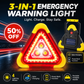 🥳2026 HOT SALE🥳💞50K+ SOLD!💥☀️🚨 Don‘t Just Warn, Be Prepared. 3-in-1 Emergency Tool – Light, Charger, Safety. Half Price! 💡📱