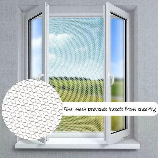 🦟 50% OFF NOW! ✨ FlyFree 3-Second Fit Window Mesh – Ultra-fine 1.0mm mesh – Blocks virtually all bugs, breathable & invisible – trusted by thousands of UK homes for a bug-free summer! 🏡✨