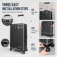 Waterproof and Scratch-Resistant Luggage  Cover