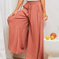 👖 50% OFF NOW! ✨ Solid-Color Wide-Leg High-Waisted Pants – Cotton Blend, Loose Fit & Adjustable Drawstring 🌿