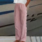 ☀️Spring Hot Sale 35% OFF!!🌿🌸Comfy Blue Striped Side Pocket Pants
