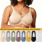 ⏳LAST WEEK SALE -ONLY £9.99!🖤💐Women's Elegant Sheer Full Coverage Plus Size Bra