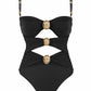 🔥Summer Vacation  Hot Sale 50% OFF 💖2026 New Women's Cut Out Ruched Cami One-Piece Swimsuit🩱✨