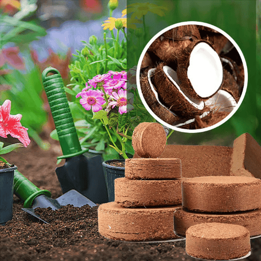 🔥LAST DAY SALE - ONLY !!⚡50K+ SOLD!🌱 🥥Premium Organic Coconut Coir Bricks For Plants