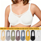 ⏳LAST WEEK SALE -ONLY £9.99!🖤💐Women's Elegant Sheer Full Coverage Plus Size Bra