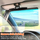 🕶️ BUY 2 GET 1 FREE ! 🔥 Anti-Glare Driving Visor – Blocks Sun & Snow Glare, Clear Vision & Universal Fit 🚗