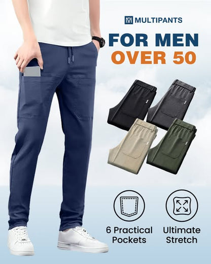 🔥NEW YEAR SALE £19.99!!⚡50K+ SOLD!🔥MultiPants – High Stretch Multi-pocket Durable Cargo Pants