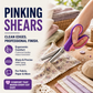 ⏳🔥LIMITED-TIME 50% OFF! ⏰Multipurpose Pinking Shears Serrated Scissors