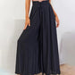👖 50% OFF NOW! ✨ Solid-Color Wide-Leg High-Waisted Pants – Cotton Blend, Loose Fit & Adjustable Drawstring 🌿