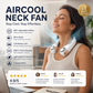 🌀 LIMITED-TIME 50% OFF! 💥 360° Rotating Neck Fan – Ultra Quiet, 3 Speeds, Hands-Free, Long Battery ✨