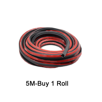 🚗 BUY 2 GET 1 FREE! 🛡️ Car Noise Reduction Rubber Seal Strip – Easy Installation, Effective Dust & Wind Noise Reduction for Doors and Windows 🔇