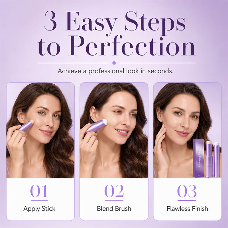 2-in-1 Color Changing Foundation Stick