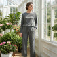 🔥LAST DAY 50% OFF✨Women's Crew Neck Top & Drawstring Pants Set