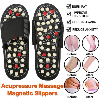 🦶50% OFF NOW! 🔥Acupressure and Magnetic Therapy Slippers 🦶🔥