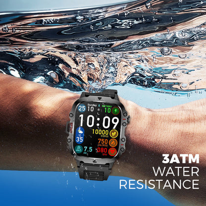 📣50% OFF !!!💧Waterproofing Ultimate Outdoor Companion⌚ Rugged Outdoor Smart Watch - 100+ Sports Modes