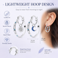 Celestial Double Layer Hoop Earrings☀️🌙