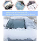 ❄️☀️ 50% OFF! Windshield Anti-Snow & Anti-Frost Cover with Mirror Protection – Ready-to-Drive in Any Weather!