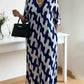 🌸Early Spring Sale 50% OFF!🔥 Casual Chic Maxi Dress – V-Neck, Mid-Length Sleeves, Perfect for Every Day ✨