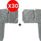⏳Limited-time 50% off⏰Imitation Stone Garden Fence – Realistic Look, Easy Install & Expandable Design 🌿✨