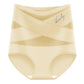 🌸Buy 1 Get 1 Free✨Plus-Size High-Waist Cross Tummy Control Panties