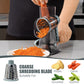 🚨BIG DISCOUNT!🔥3 in 1 Rotary Cheese Grater Vegetable Slicer