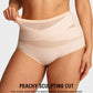 🌸  Special Price £14.99 ! 🔥Buy 1 Get 1 Free🎁Plus-Size High-Waist Cross Tummy Control Panties