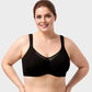 ⏳LAST WEEK SALE -ONLY £9.99!🖤💐Women's Elegant Sheer Full Coverage Plus Size Bra