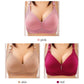 🎉 LIMITED TIME 50% OFF! 💕 Plus Size Comfortable Wireless Bra – Seamless Nylon-Spandex, Anti-Sag & Breathable 👙