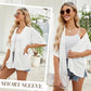 🧥 LIMITED-TIME 50% OFF! ✨ 2026 Stylish Flowy Short Sleeve Cardigan – Lightweight, Breezy, Versatile Layering Piece 🌸