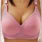 🎉 LIMITED TIME 50% OFF! 💕 Plus Size Comfortable Wireless Bra – Seamless Nylon-Spandex, Anti-Sag & Breathable 👙