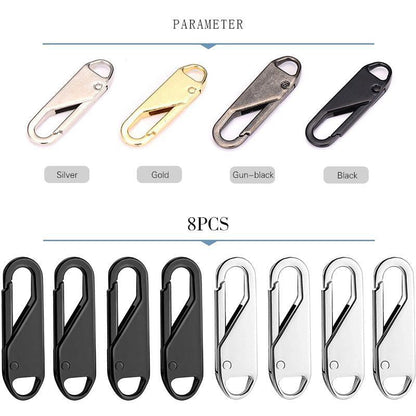 🔘 BUY 1 GET 1 FREE! 🎉 Universal Zipper Puller – Detachable, Easy Grip & Durable 🧵📦