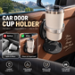 🚗 LIMITED-TIME 50% OFF! 🥤 Foldable Car Door Drink Holder – Multi-Purpose, Clip-On, Faux Leather ✨