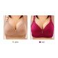 🎉 LIMITED TIME 50% OFF! 💕 Plus Size Comfortable Wireless Bra – Seamless Nylon-Spandex, Anti-Sag & Breathable 👙