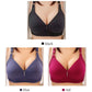🎉 LIMITED TIME 50% OFF! 💕 Plus Size Comfortable Wireless Bra – Seamless Nylon-Spandex, Anti-Sag & Breathable 👙