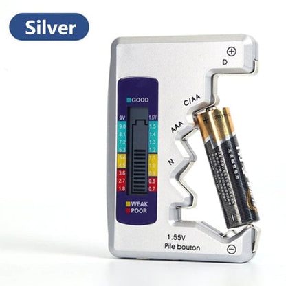 🔥50% OFF NOW🔋Portable Digital Battery Tester‑Universal Checker for All‑Size Household Batteries